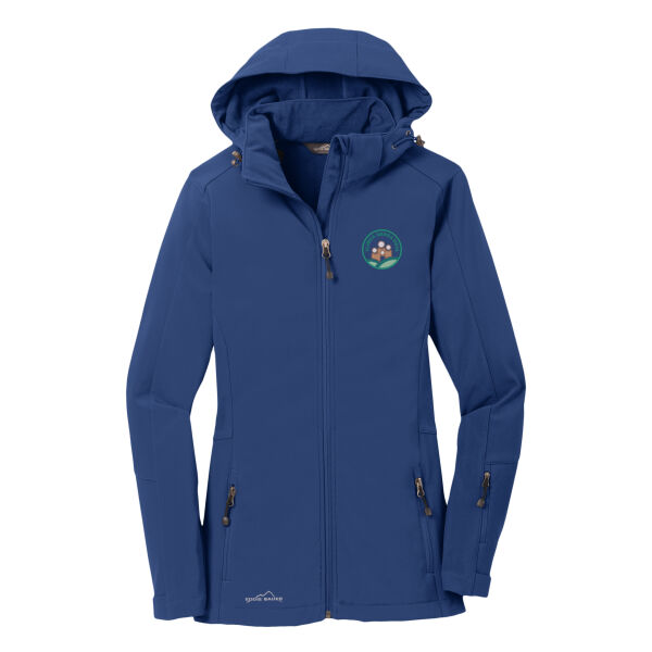    - Ladies Hooded Soft Shell Parka Thumbnail