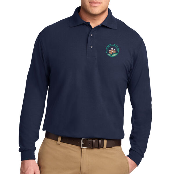   - Long Sleeve Silk Touch™ Polo Thumbnail