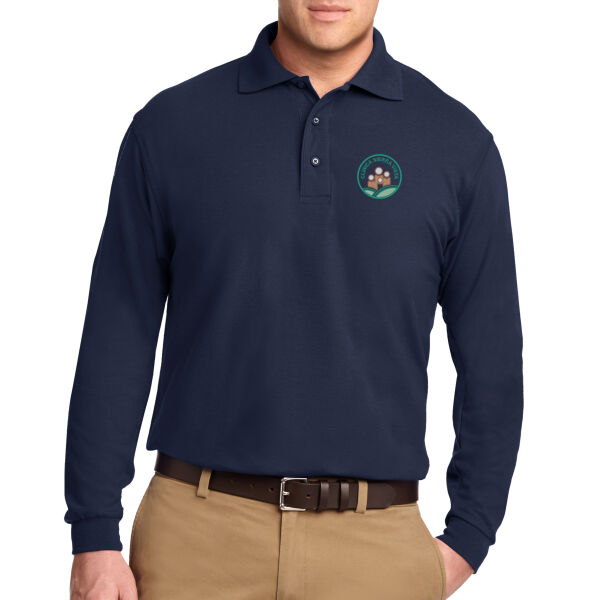    - Silk Touch™ Long Sleeve Polo Thumbnail